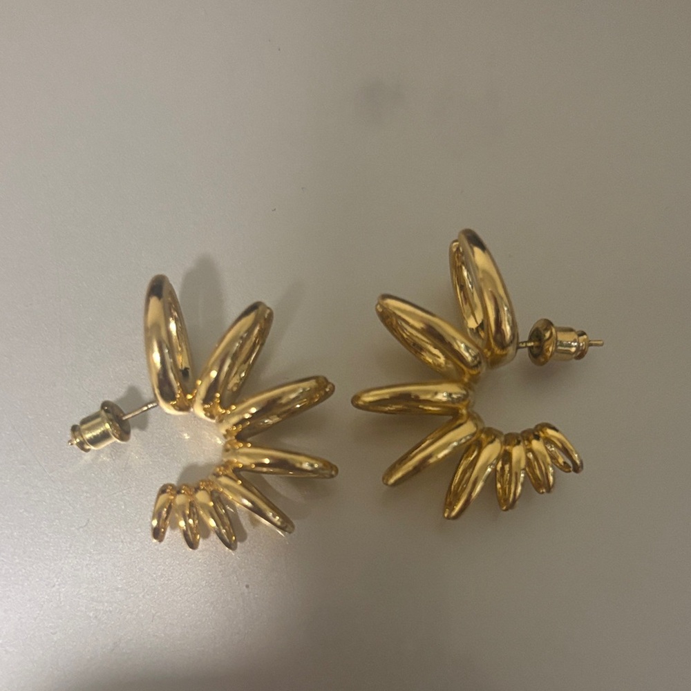 Gold Hoop Earrings